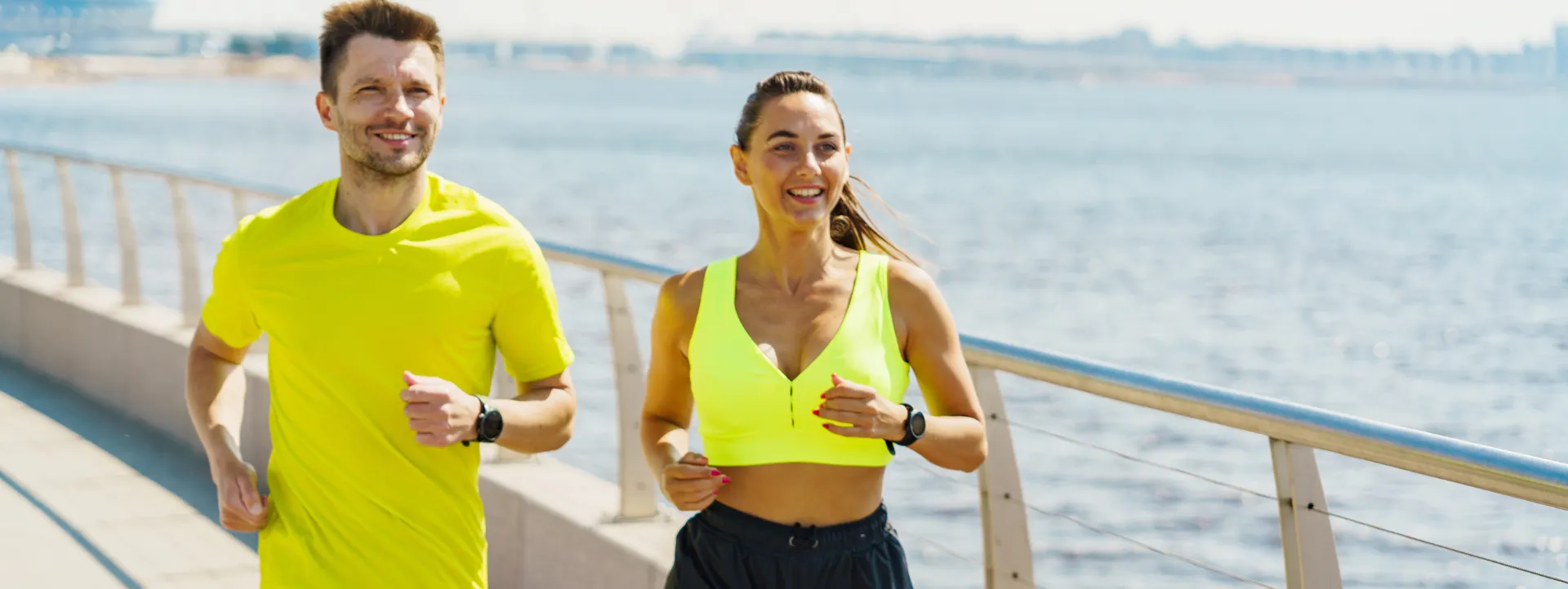 couple running